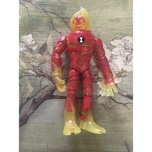Ben 10 Heatblast Action Figure Playmates Toys Cartoon Network 5"